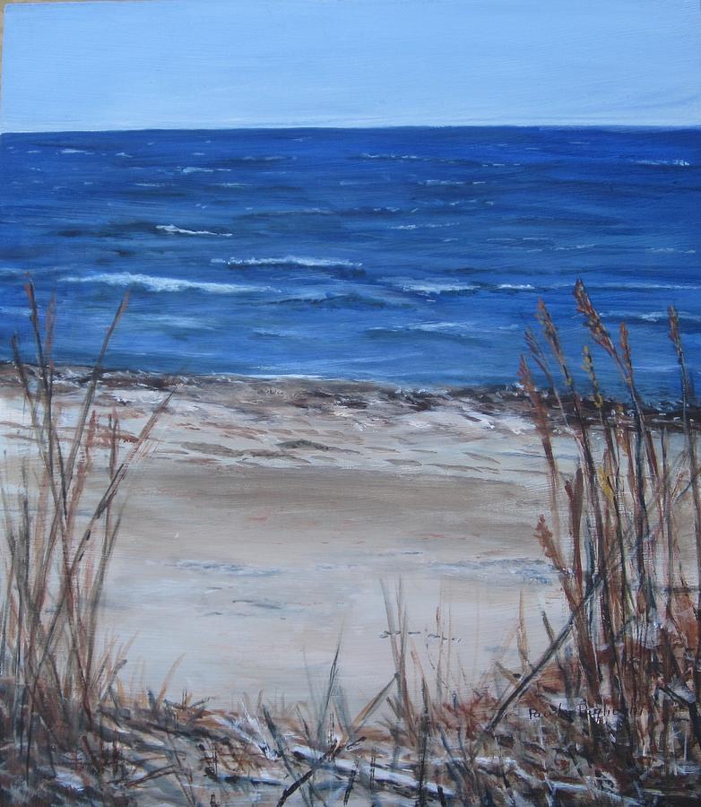 Another View of East Point Beach Painting by Paula Pagliughi