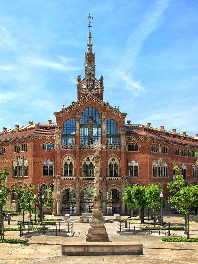 Another View of Sant Pau Photograph by Dave Mills