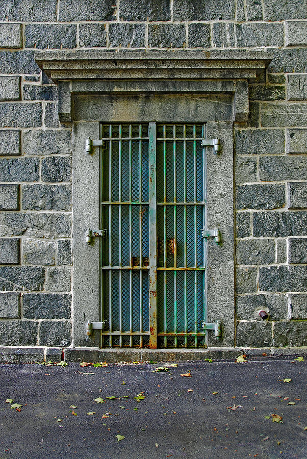 Jail Photograph - Another World Inside by Murray Bloom