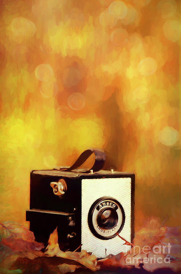 Still Life Photograph - Ansco Vintage Box Camera by Darren Fisher