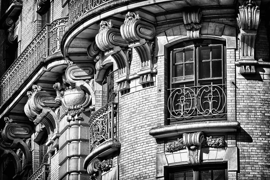 Ansonia Building Detail 36 Photograph by Val Black Russian Tourchin