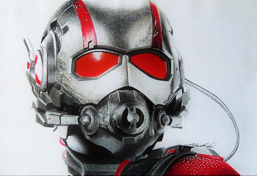 Ant man is a drawing by Ibrahim Music which was uploaded on May 7th, 2017. 