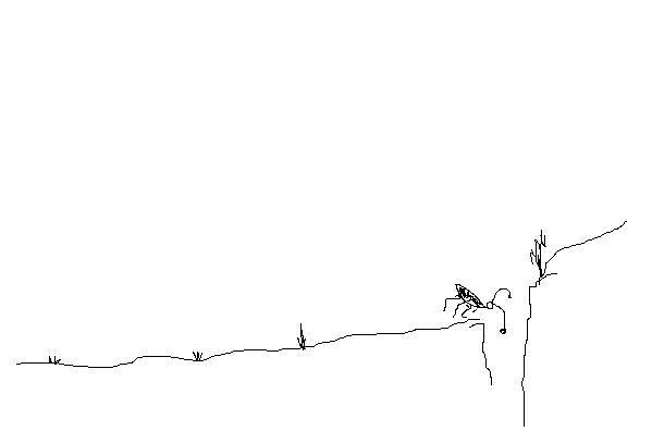 Ant Drawing by Viktor Savchenko