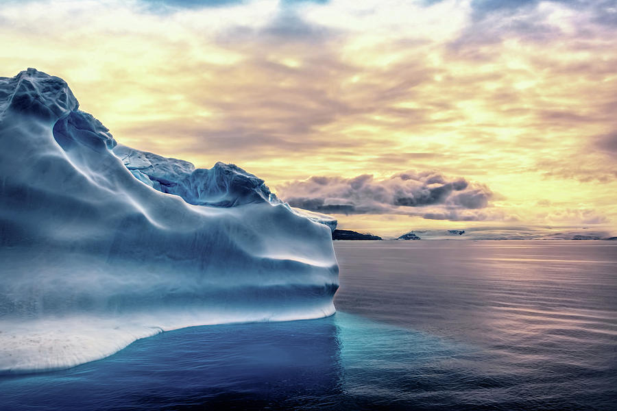Antartica Colors Photograph by Maria Coulson
