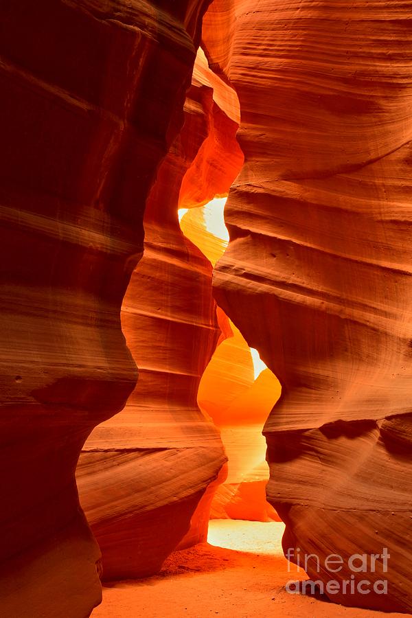 Antelope Canyon Photograph - Antelope Canyon Candle by Adam Jewell