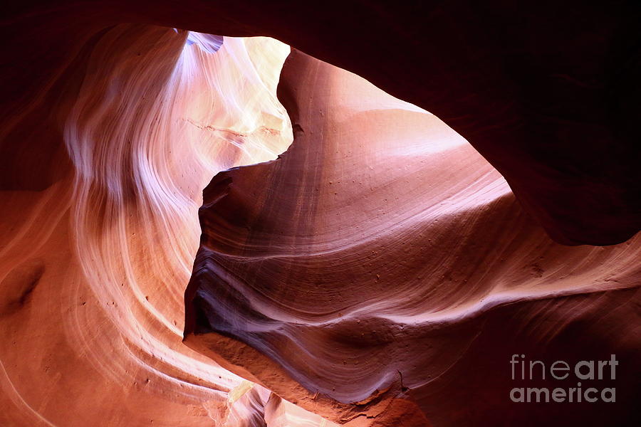 Antelope Canyon Cascades Photograph by Christiane Schulze Art And Photography