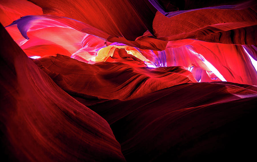 Antelope Canyon Photograph by Lev Kaytsner