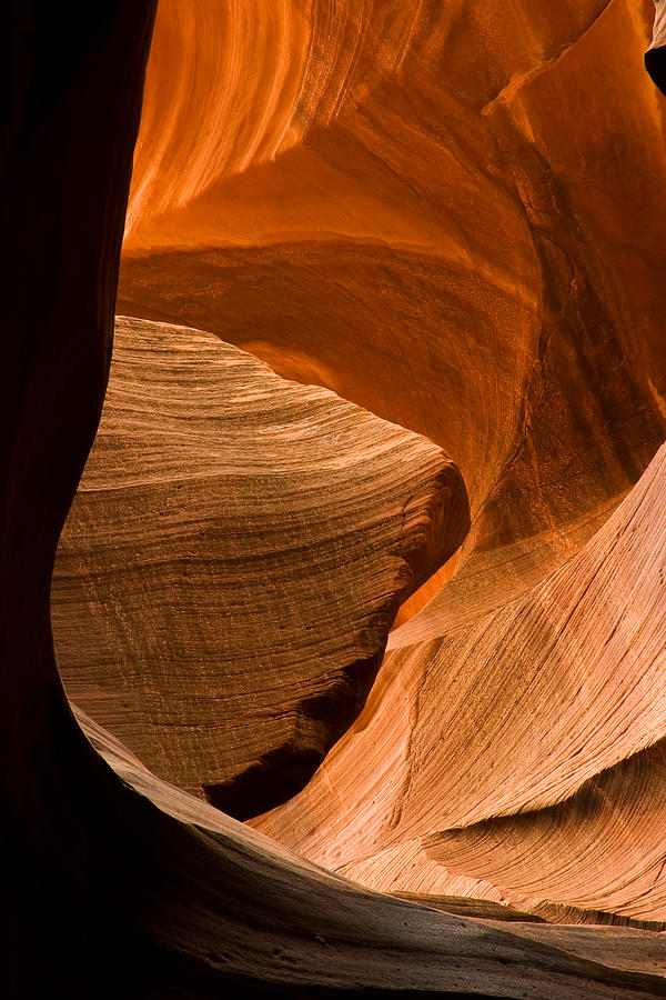 Antelope Canyon Photograph - Antelope Canyon No 3 by Adam Romanowicz