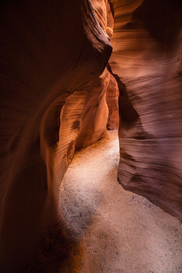 Antelope Canyon Pathway Photograph by John McGraw
