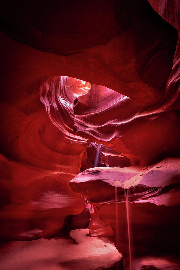 Antelope Canyon Sands Photograph by Paul LeSage
