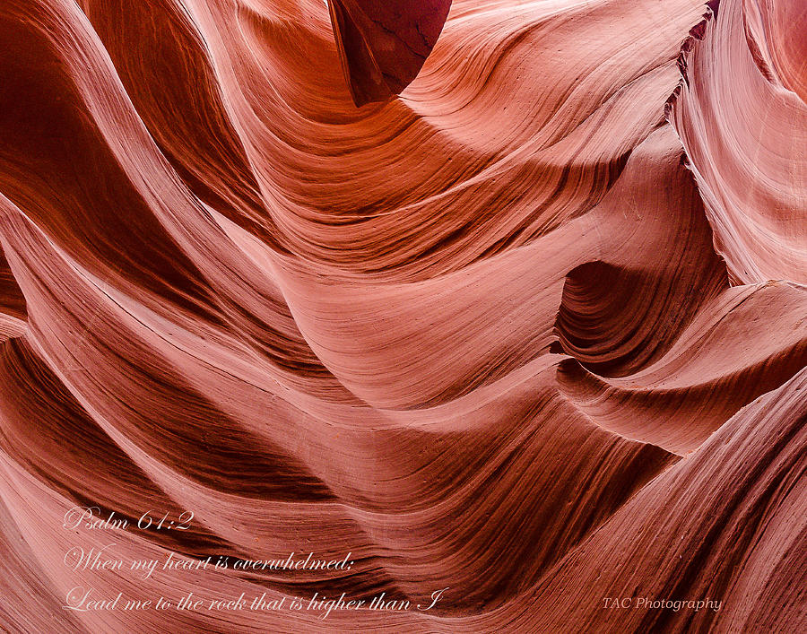 Antelope canyon 2 scripture Photograph by Tom Clark - Fine Art America