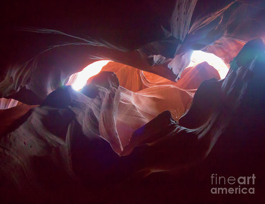 Antelope Canyon Upper View I Photograph by Chuck Kuhn