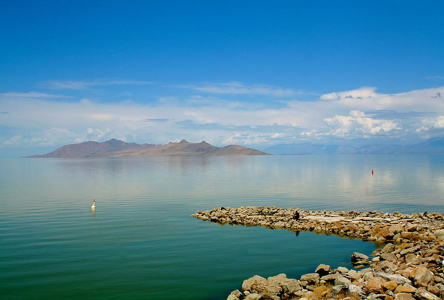 Antelope Island in the Great Salt Lake Photograph by DUG Harpster - Pixels