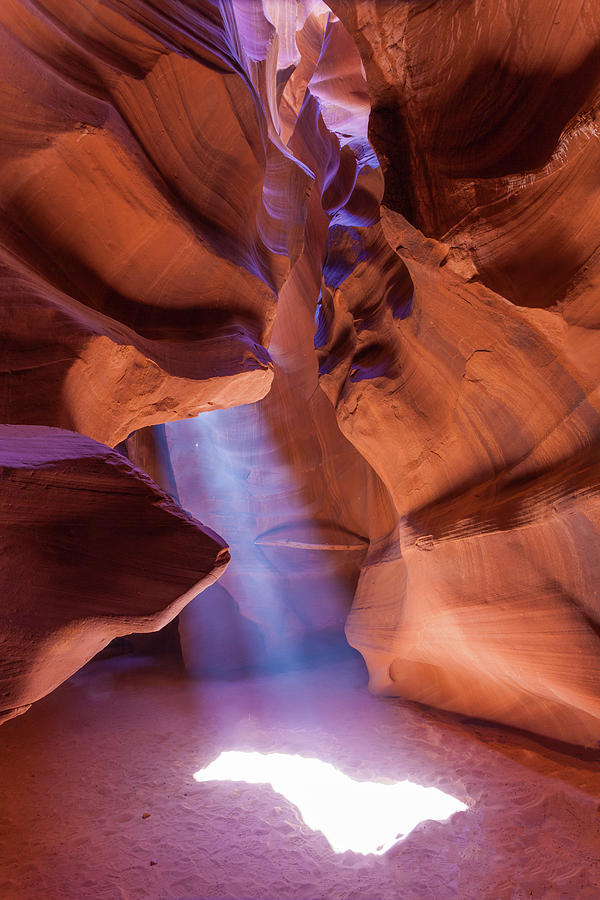 Antelope Lightshaft I Photograph by Lon Dittrick