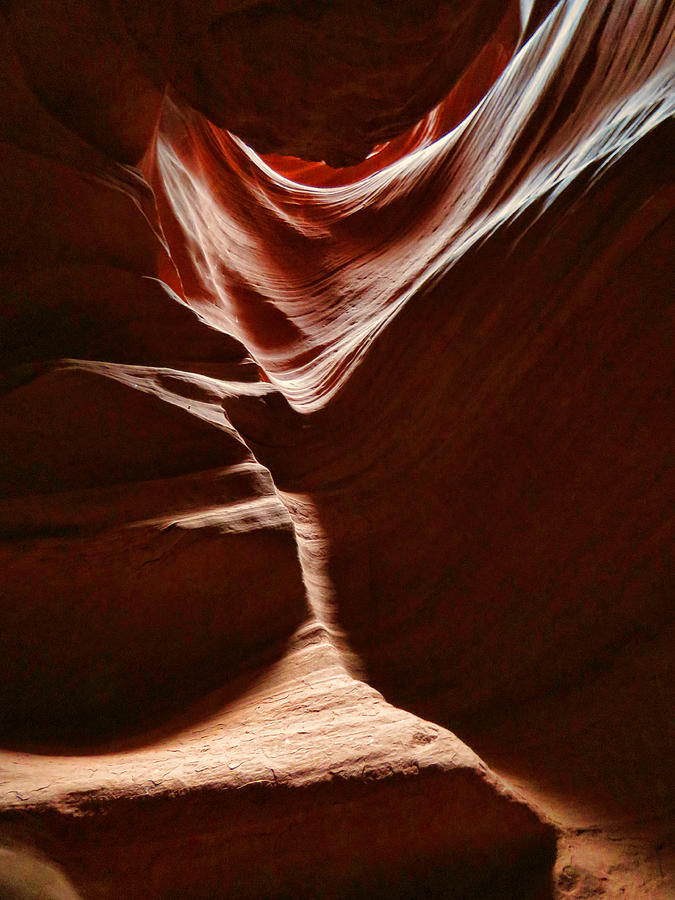 Antelope Valley Slot Canyon 1 Photograph by Helaine Cummins