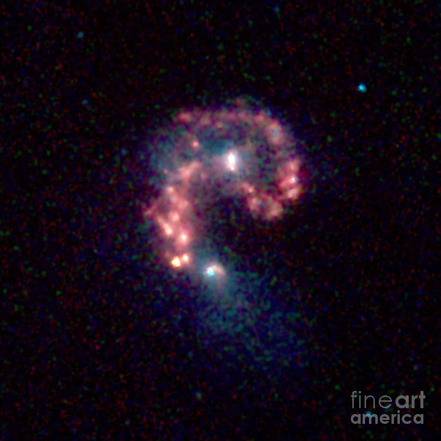 Space Photograph - Antennae Galaxies, Ngc 4038ngc 4039 by Science Source