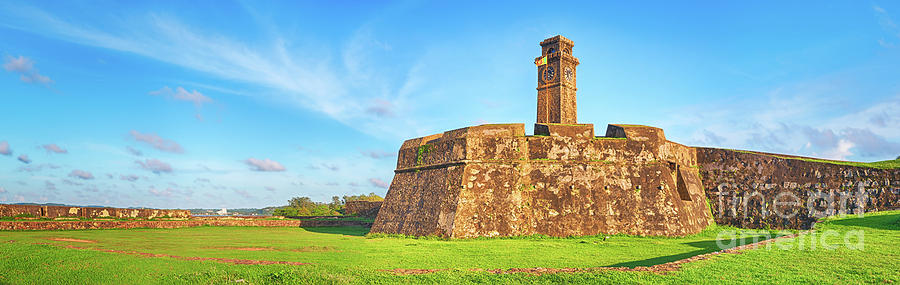 Anthonisz Memorial Clock Tower in Galle. Panorama Photograph by MotHaiBaPhoto Prints