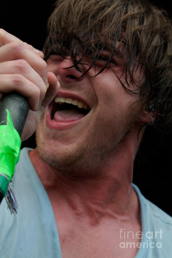 Anthony Green of Circa Survive Photograph by J Bloomrosen