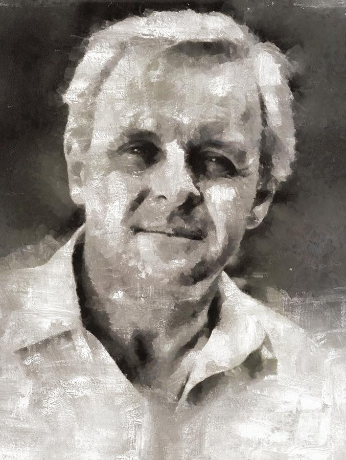 Hollywood Painting - Anthony Hopkins, Actor by Esoterica Art Agency