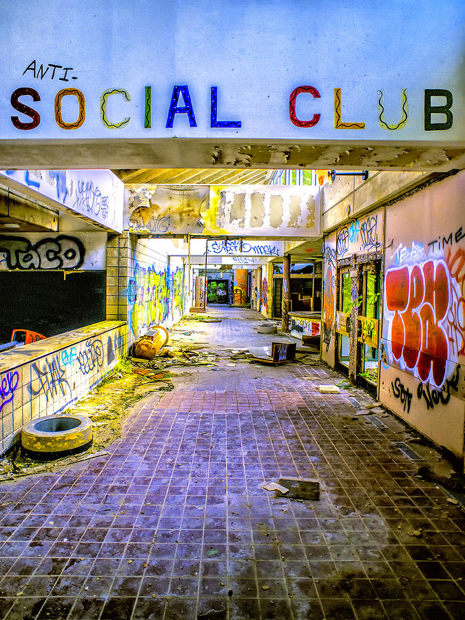 Anti - Social Club Photograph by Dominic Piperata