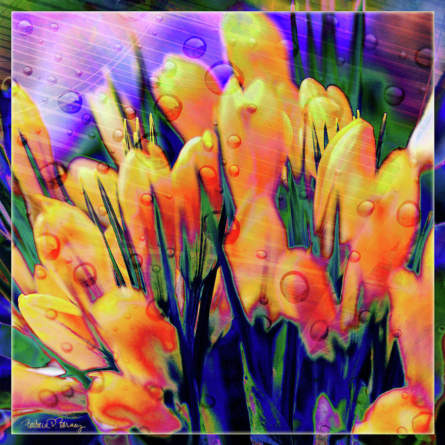 Anticipating Spring Digital Art by Barbara Berney