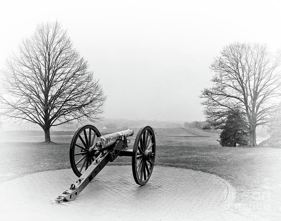 Antietam Battlefield BnW Photograph by Izet Kapetanovic