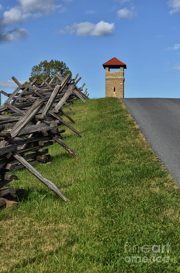 Antietam Battlefield Observation Tower Photograph by Lois Bryan