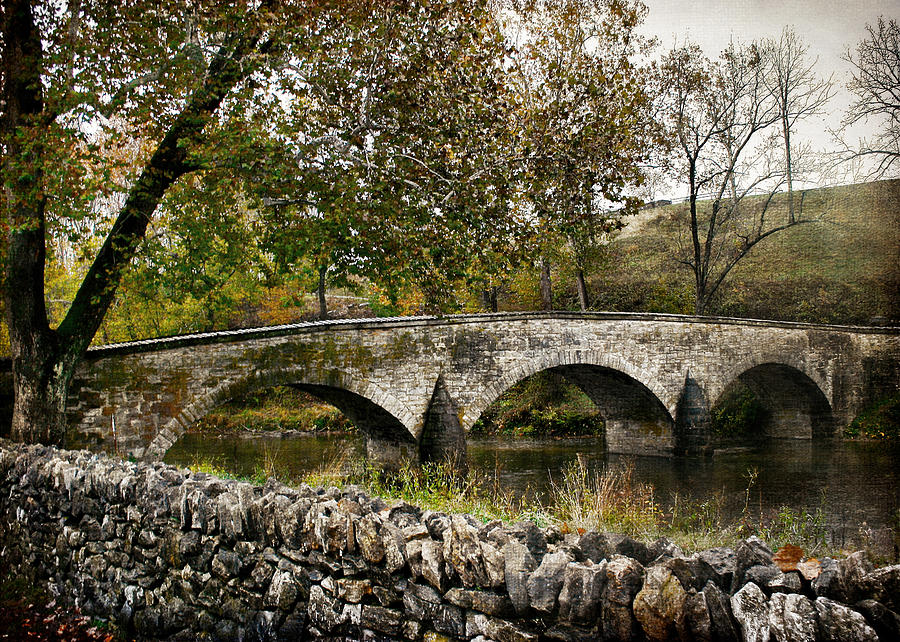 Burnsides Bridge over Antietam Creek Photograph by Kathleen Scanlan