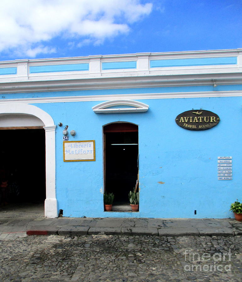 Antigua Door 1 Photograph by Randall Weidner