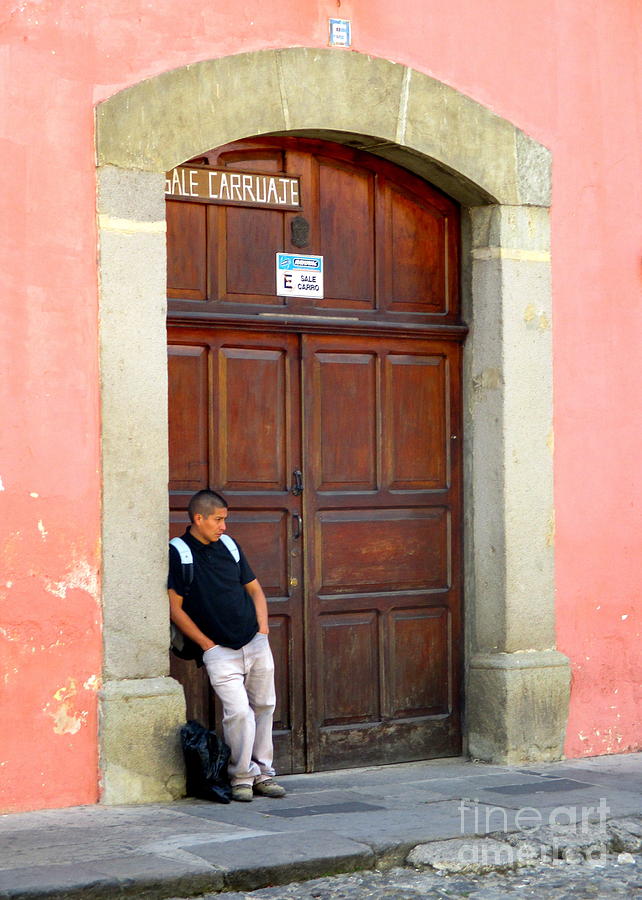 Antigua Door 8 Photograph by Randall Weidner
