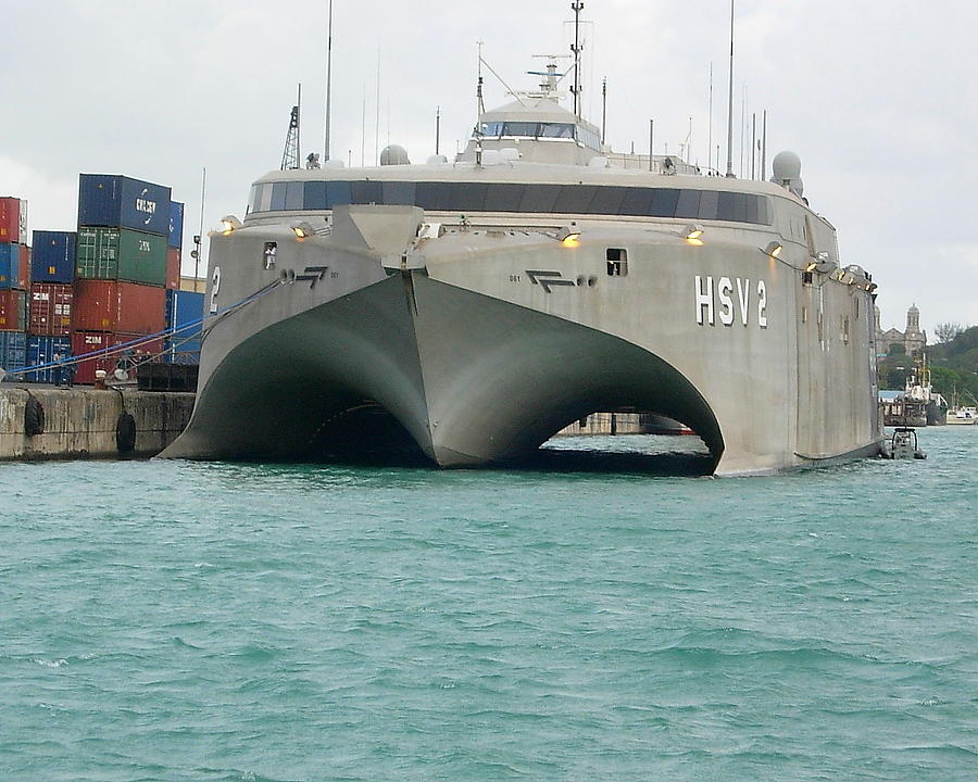 Antigua Navy Ship Photograph by Arvin Miner
