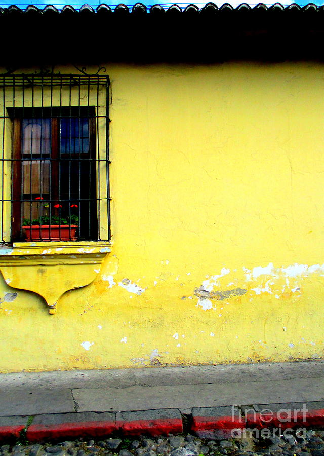 Antigua Window 2 Photograph by Randall Weidner
