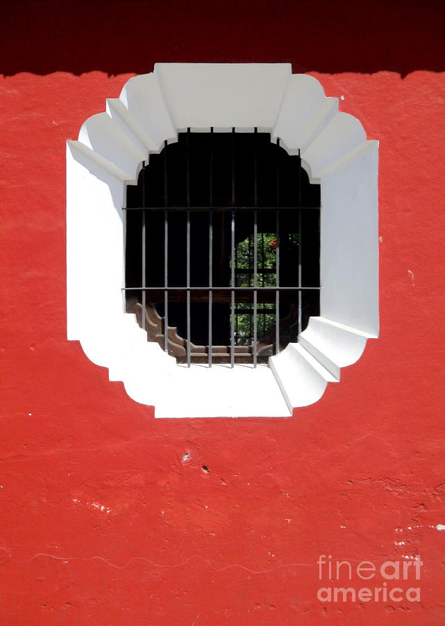 Antigua Window 7 Photograph by Randall Weidner