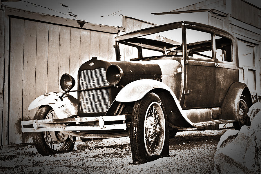 Antiquated Auto Photograph by Mike Hill