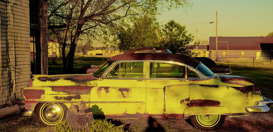 Antique 1953 Cadillac in Less than Perfect Condition Photograph by Douglas Barnett