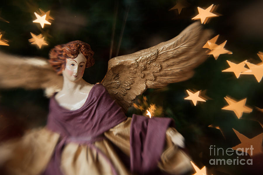 Antique Angel Photograph by Marianne Jensen