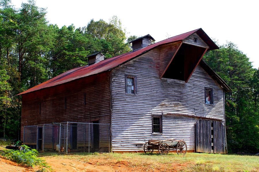 Architecture Photograph - Antique Barn by Kathryn Meyer