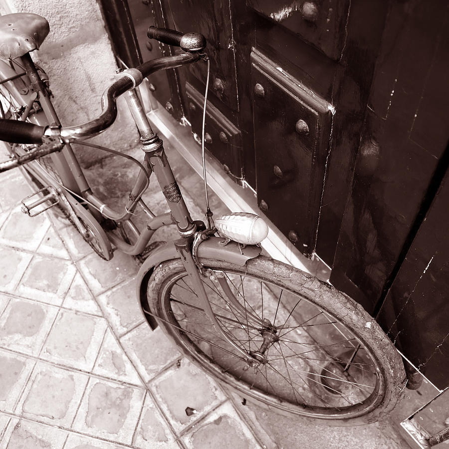 Antique Bicycle 2c Photograph by Andrew Fare