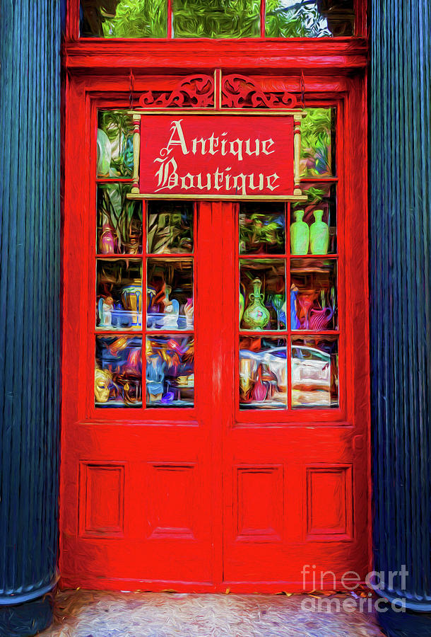 Antique Boutique Door 7301vtpapko