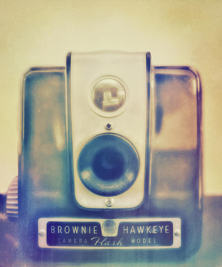 Antique Brownie Camera Vintage Style Photograph by Ann Powell