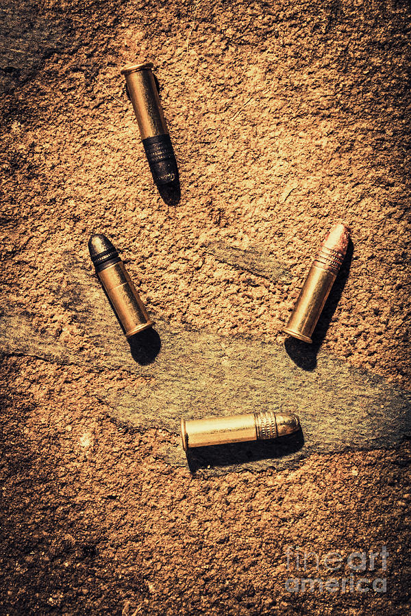 Antique bullet art Photograph by Jorgo Photography