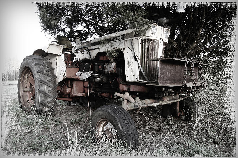 Antique Case Tractor Photograph by Patricia Montgomery