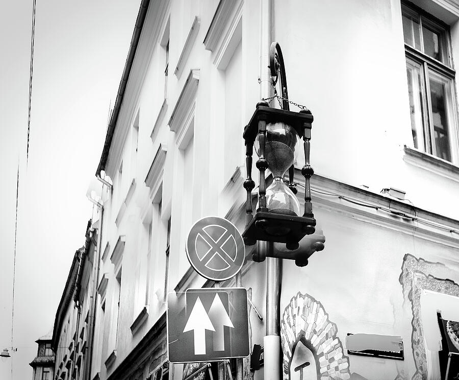 Antique Clock..Riga  Photograph by Aleksandrs Drozdovs