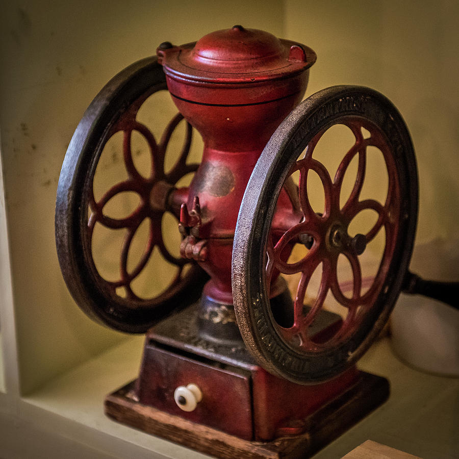 Antique Coffee Mill Photograph by Paul Freidlund