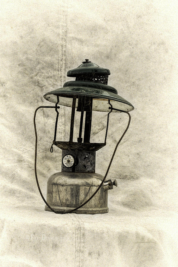 Antique Coleman Lantern Photograph by Fred Denner
