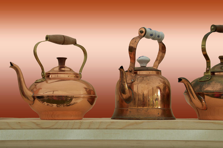 Old copper kettles best sale