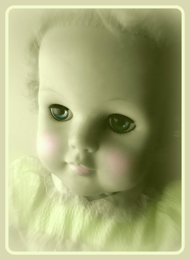 Antique Doll Vignette the Second Photograph by Susan Lafleur