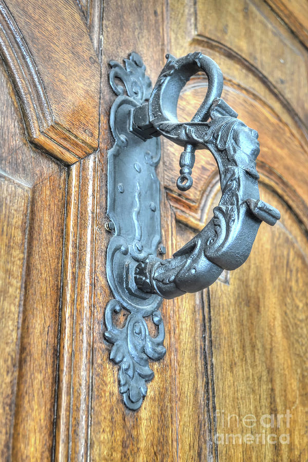 Antique Door Knocker Photograph by Michelle Meenawong