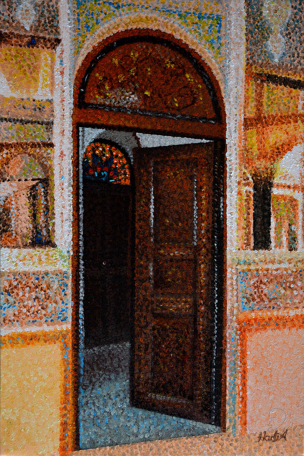 Antique Doorway Painting by Hadi Aghaee