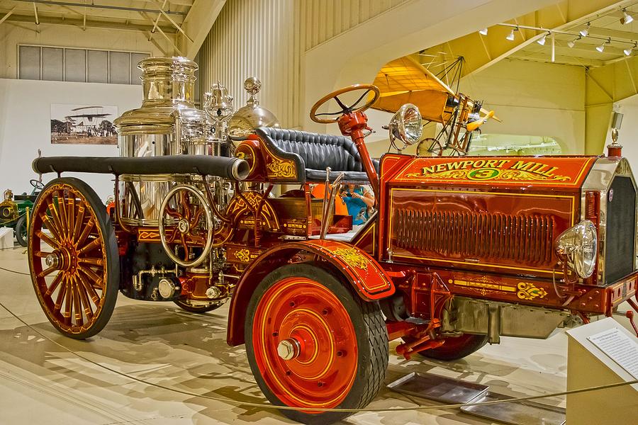 Antique Fire Truck Photograph by Robert Hayes - Fine Art America